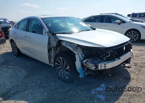 2019 Honda Insight Touring из США, поврежденный, VIN 19XZE4F93KE033719
